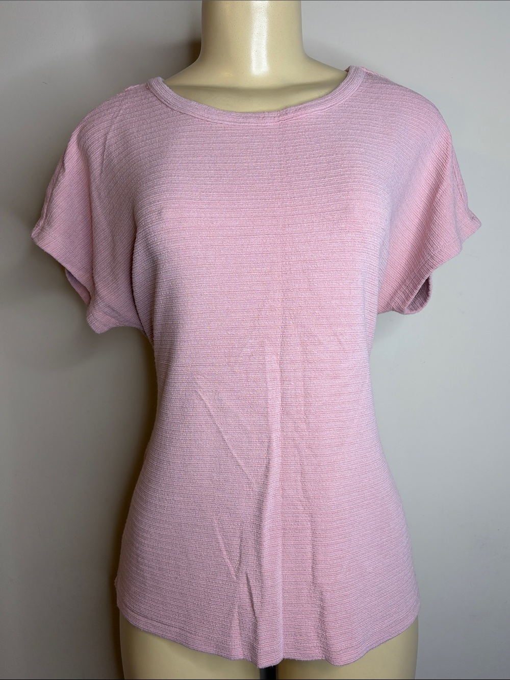 Tahari Women's Pink Tie-Back Top Size M